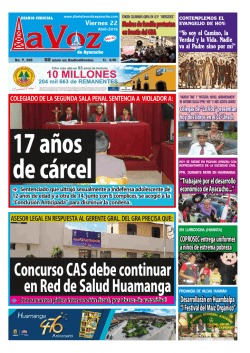 12 - Diario La Voz de Ayacucho