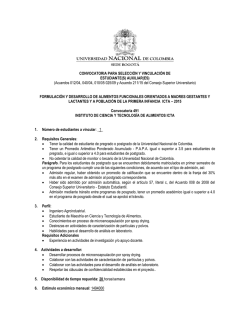 formulación y desarrollo de alimentos funcionales