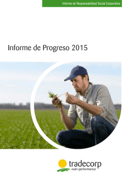 Informe de Progreso 2015