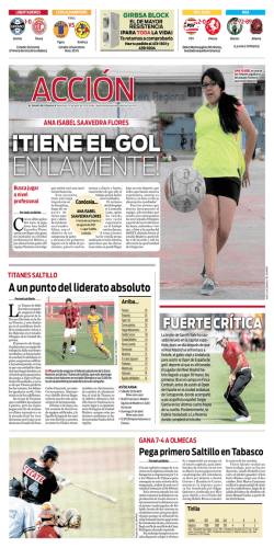 ¡Tiene el gol - El Diario de Coahuila