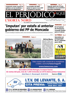 L`Horta Nord - El Periódico de Aquí