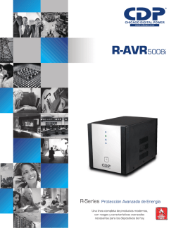 Catalogo R-AVR 5008 SPA 220V
