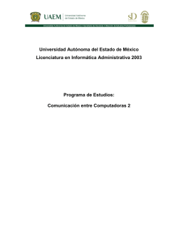 Comunicación - Universidad Autónoma del Estado de México