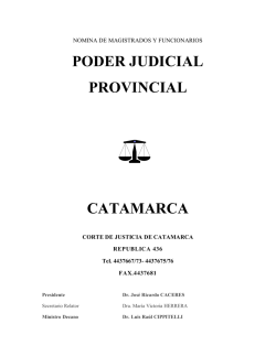Gu&iacute;a Judicial - Poder Judicial