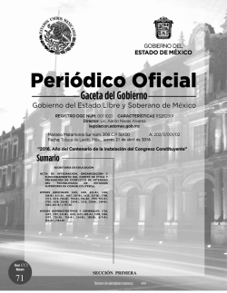 Acta de integración, organización y funcionamiento del Comité de