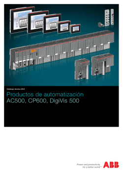 Catálogo - Servicio y Control Industrial