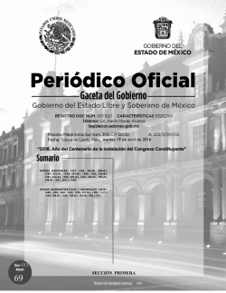 Avisos Judiciales - Gobierno del Estado de M&eacute;xico