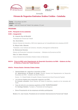 programa - Asociación Española de Franquiciadores