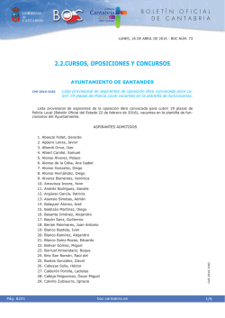 BOC - Gobierno de Cantabria