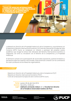 seminario manual info2 - Pontificia universidad católica del Perú
