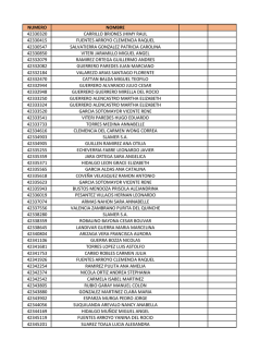 numero nombre 42330320 carrillo briones jhimy raul 42330415