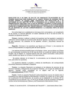 Aspirantes con puntuacion minima acceso libre