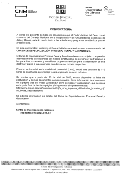 curso de especialización procesal penal y garantismo