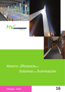 Ahorroy Eficienciaen Sistemasde Iluminaci&oacute;n