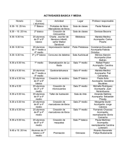 ACTIVIDADES BASICA Y MEDIA