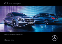 Descargar lista de precios del CLA Coupé  - Mercedes-Benz