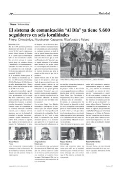 El sistema de comunicación Al Día