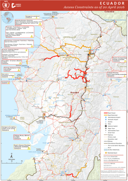 Access Constraints as of 20 April 2016