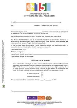 Autorización San Jorge Almería