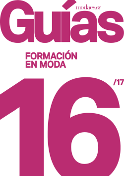 formación en moda