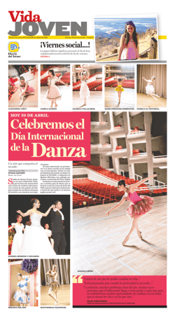 D&iacute;a Internacional de la Danza