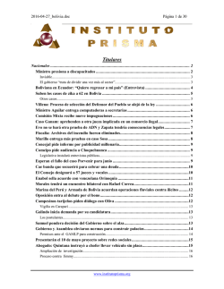 La Prensa - Prisma Bolivia