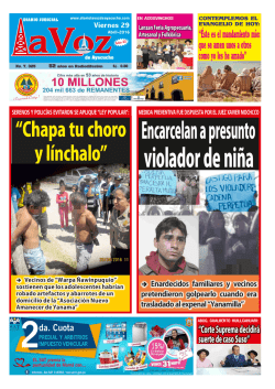 12 - Diario La Voz de Ayacucho