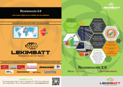 Regeneración 2.0 Lekimbatt