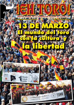 descargar Revista - Federación Taurina de Castellón