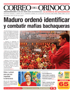 Descargar PDF - Correo del Orinoco
