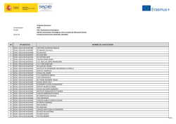 Anexo IX KA219: listado provisional de solicitudes admitidas