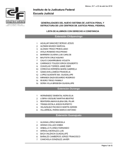 lista de alumnos con derecho a constancia