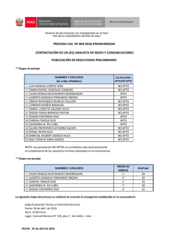 proceso cas nº 004-2016-proinversion contratación