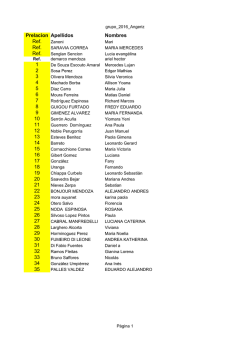lista - Flor de Ceibo