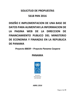 Pliego con las instrucciones relevantes para participar