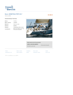 Barco: BENETEAU FIRTS 36.7