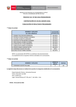 proceso cas nº 002-2016-proinversion contratación