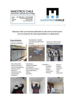 Diapositiva 1 - Maestros Chile
