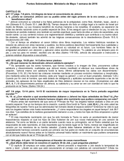 Puntos Sobresalientes Job 38 a 42