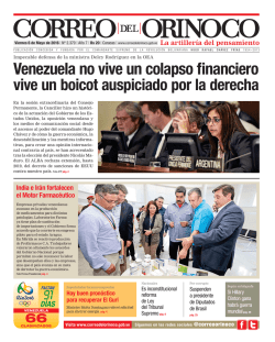 Descargar PDF - Correo del Orinoco