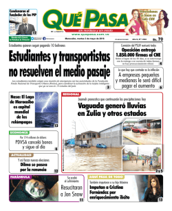 Vaguada generó lluvias en Zulia y otros estados