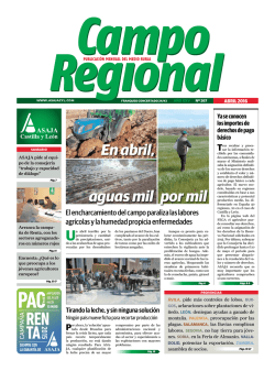 En abril, aguas mil por mil