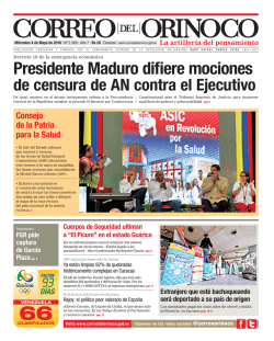 Descargar PDF - Correo del Orinoco