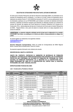 estudio de mercado - Inicio | Contratación SENA