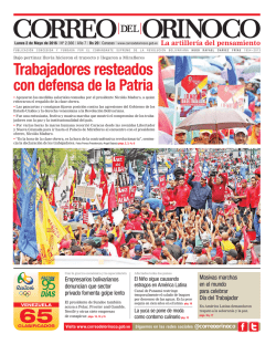 Descargar PDF - Correo del Orinoco