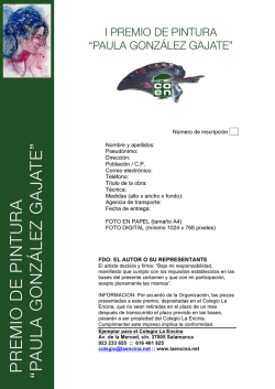 Boletin de inscripcion