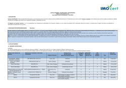 Insumos Certificados y Reg. - IMO Control Latinoamérica
