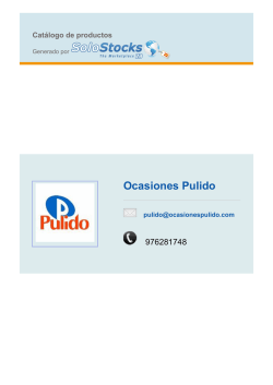 Ocasiones Pulido