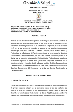 REPÚBLICA DE COLOMBIA