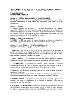 Reglamento - Municipalidad Provincial de Ucayali